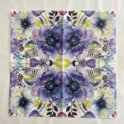 Napkin - Violet Vintage Flowers