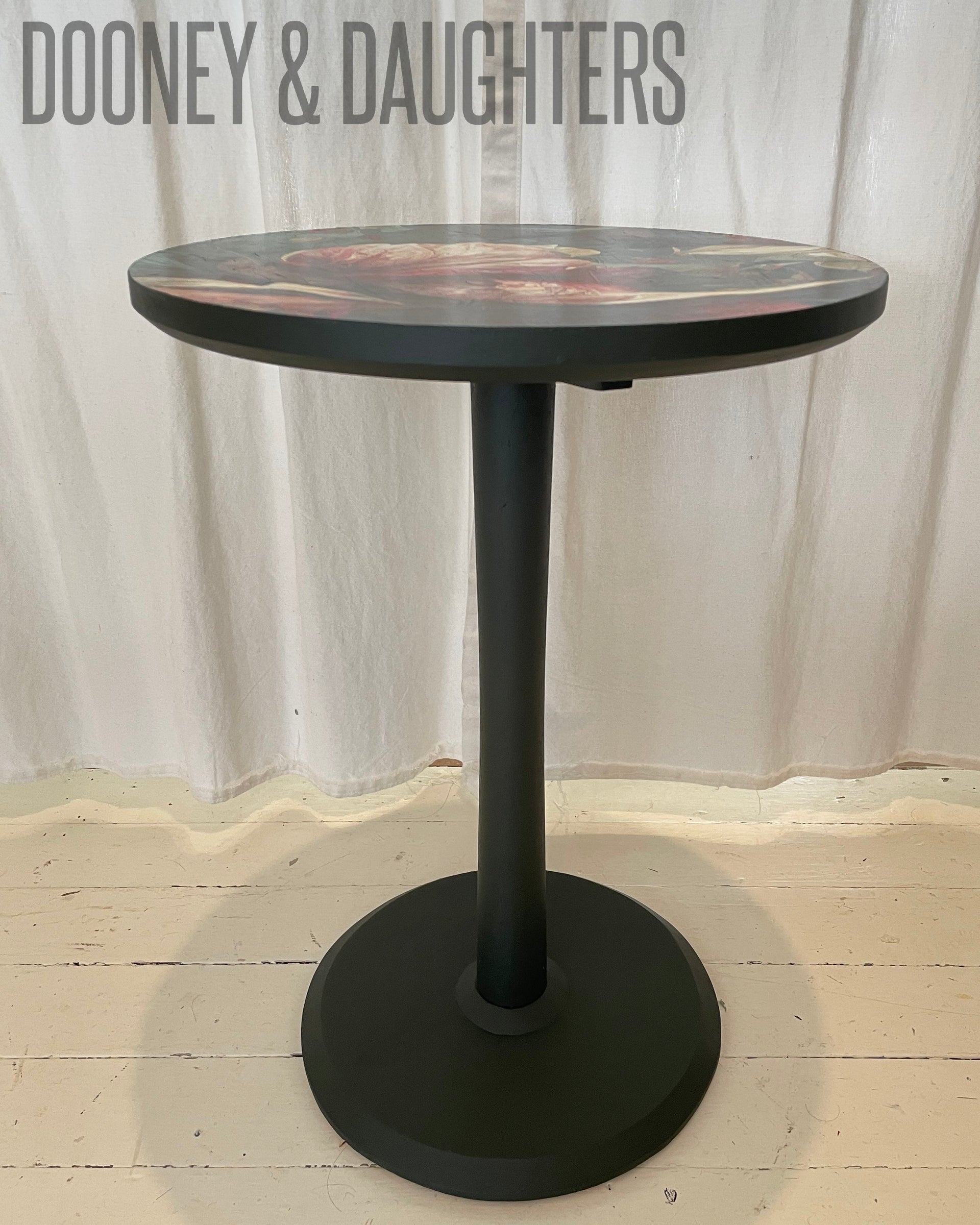 Wave Of Florals Side Table