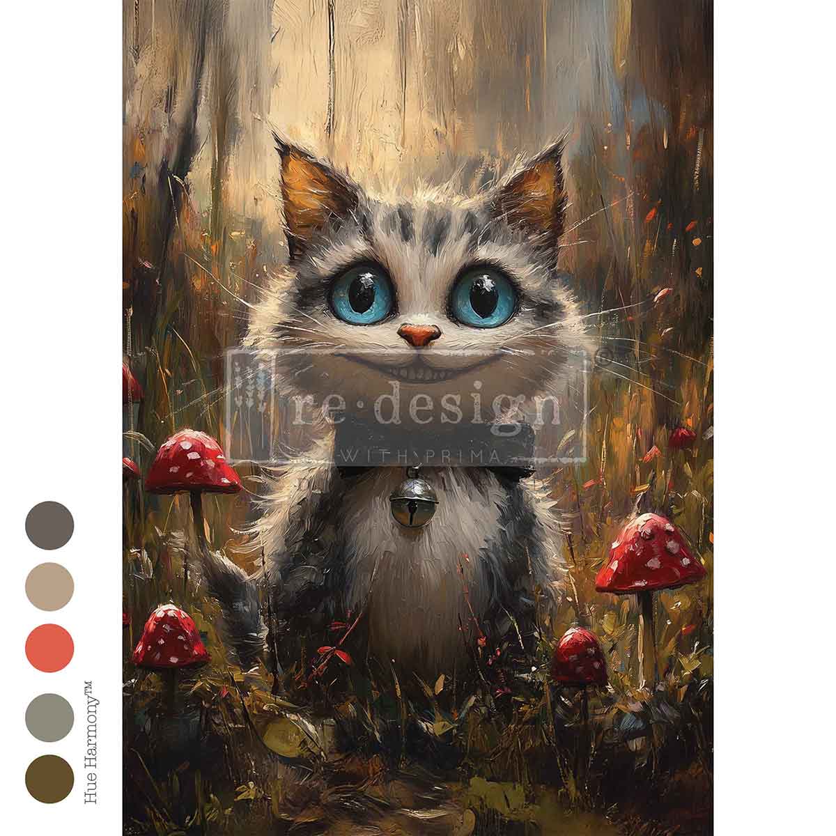 Decoupage Fiber A3 - Whiskers Of Wit