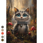 Decoupage Fiber A3 - Whiskers Of Wit