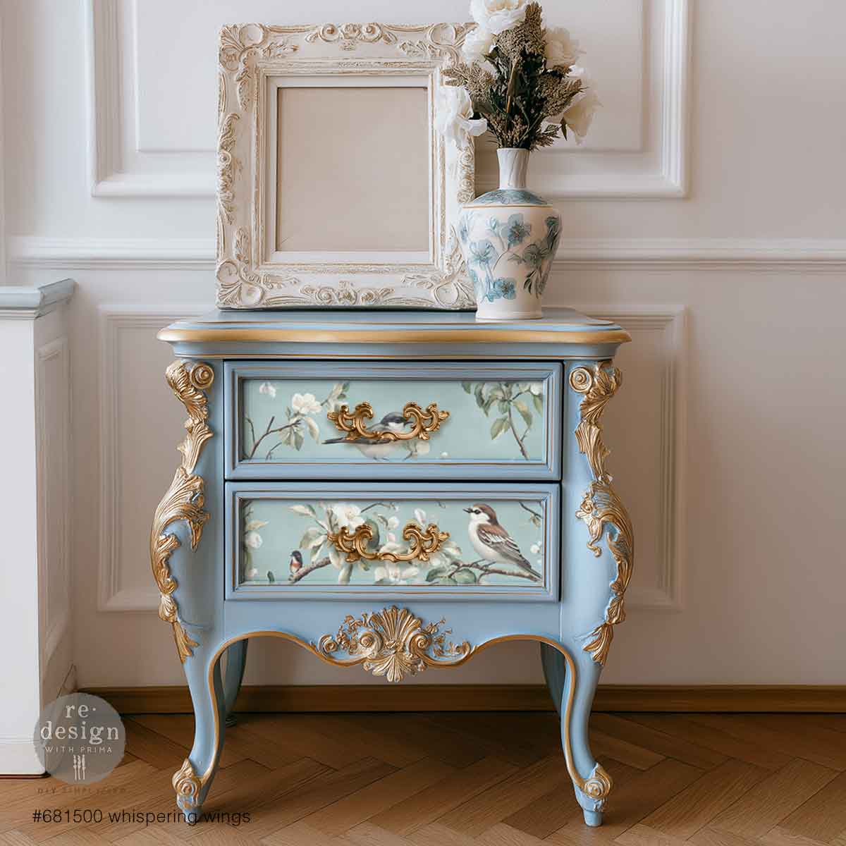 Decoupage Fiber A3 - Whispering Wings