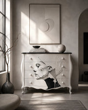 White Noise Decoupage Paper 