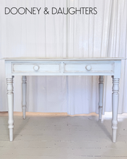Aged Wild Tusk Hall Table & Chair
