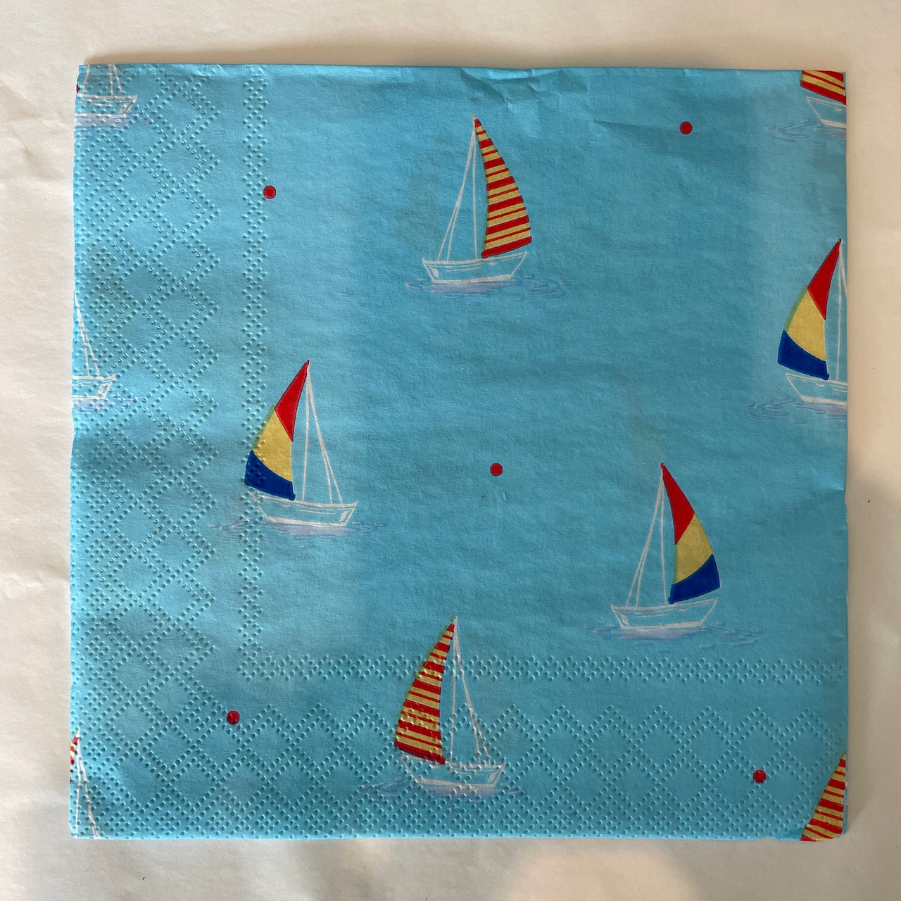 Napkin - Windsurfing Light Blue