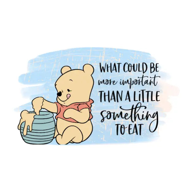 Winnie The Pooh 2 White Cloud Decor Transfer