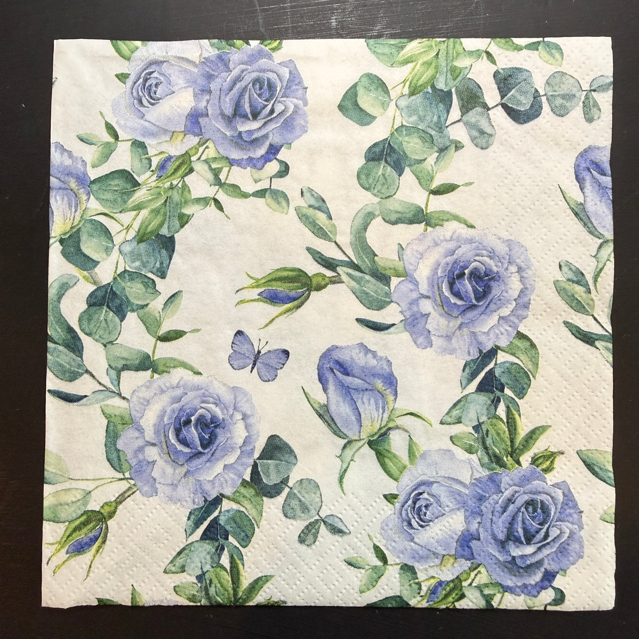 Napkin - Zarcillos De Rosa Blue