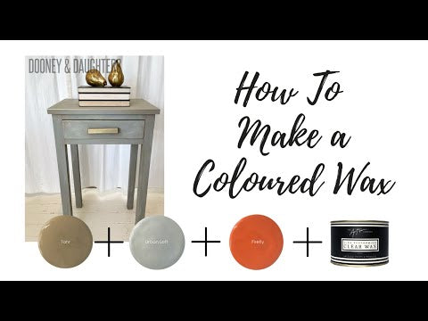 How to make a coloured wax YouTube video