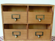 4 Drawers with Open Front