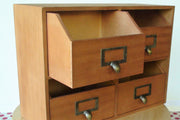 4 Drawers with Open Front Side View