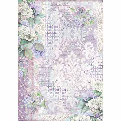 Hortensia Wallpaper A3 Rice Paper