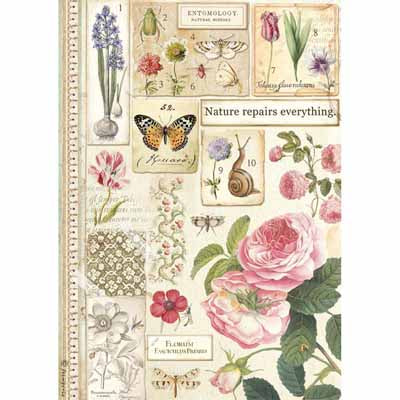 A4 Rice Paper - Botanic