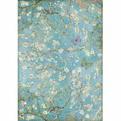 A4 Rice Paper Atelier Blossom Butterfly