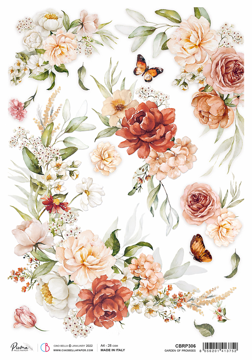 A4 Rice Paper Garden of Promises