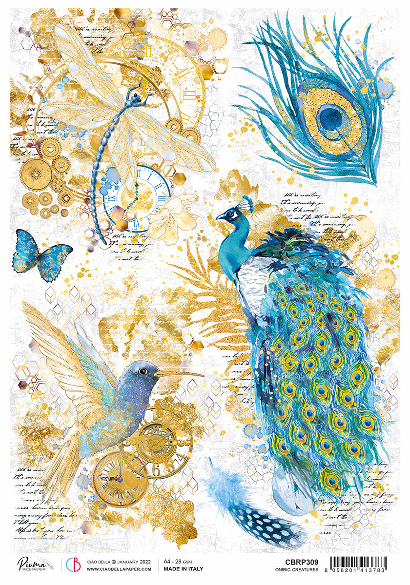 A4 Rice Paper Oniric Creatures