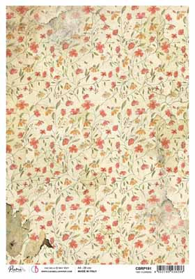 Tiny Flowers A4 Rice Paper