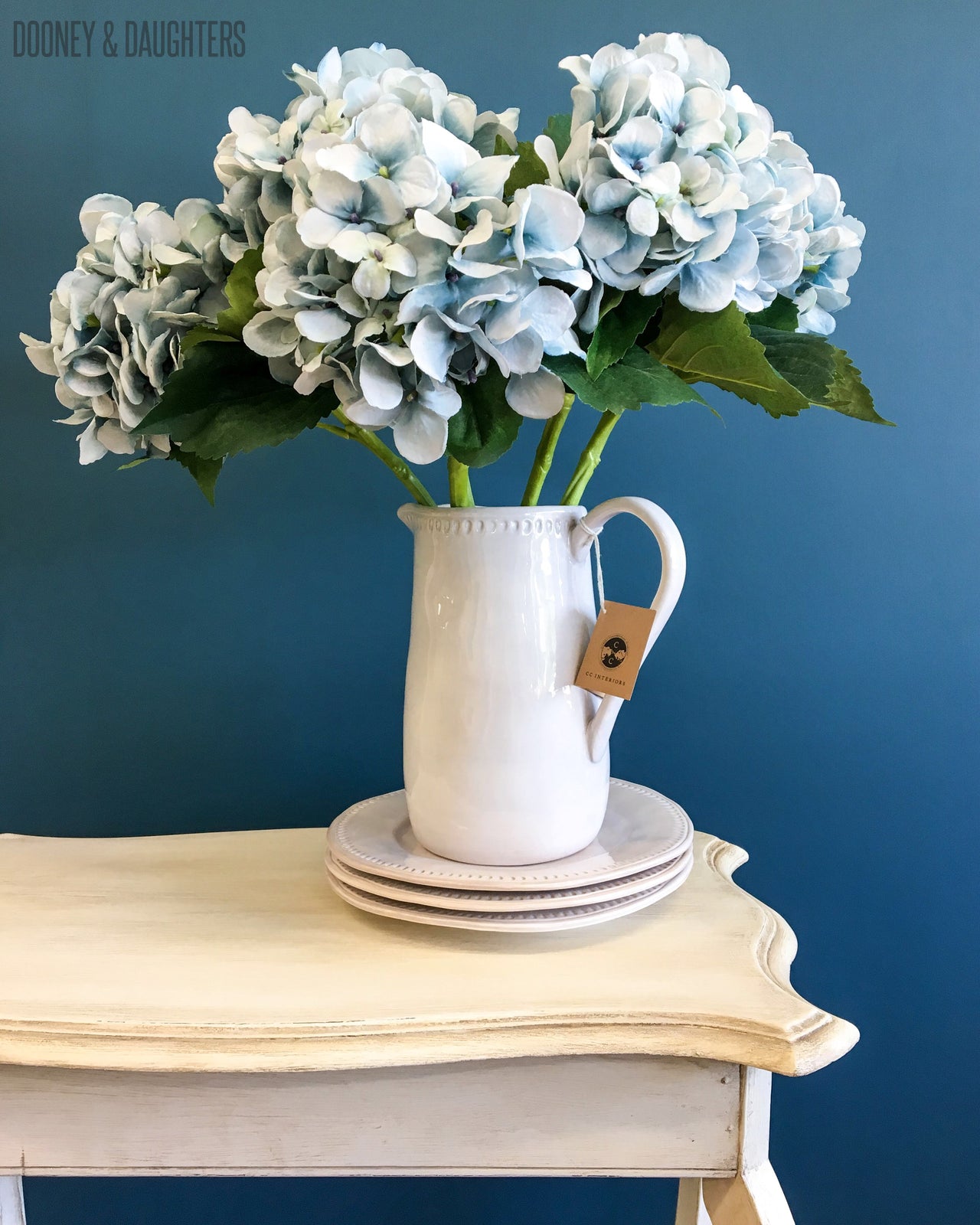 Softly Aged Side Table