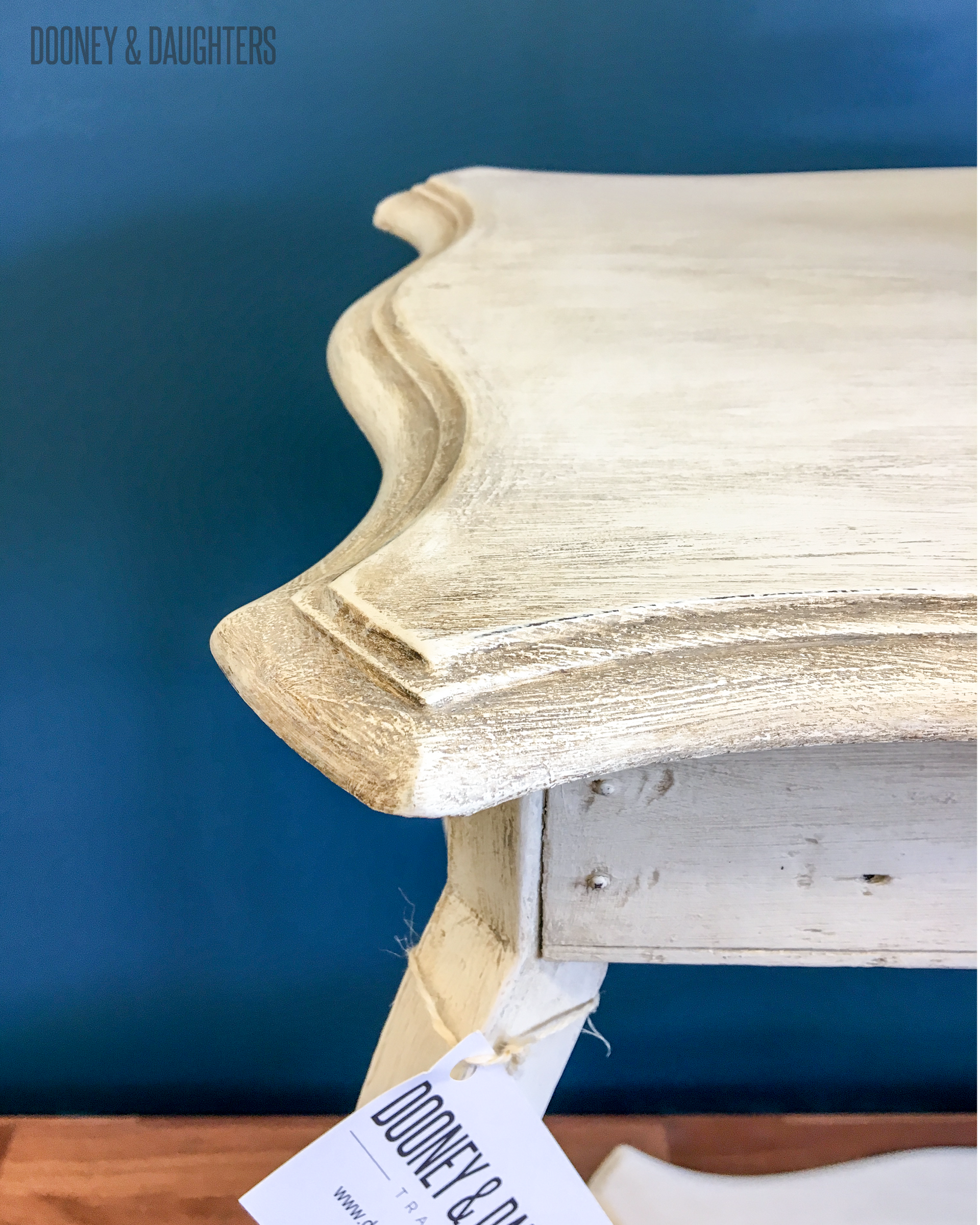 Softly Aged Side Table