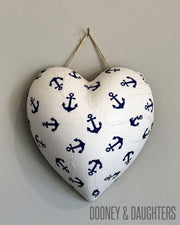 Anchor Blue Heart