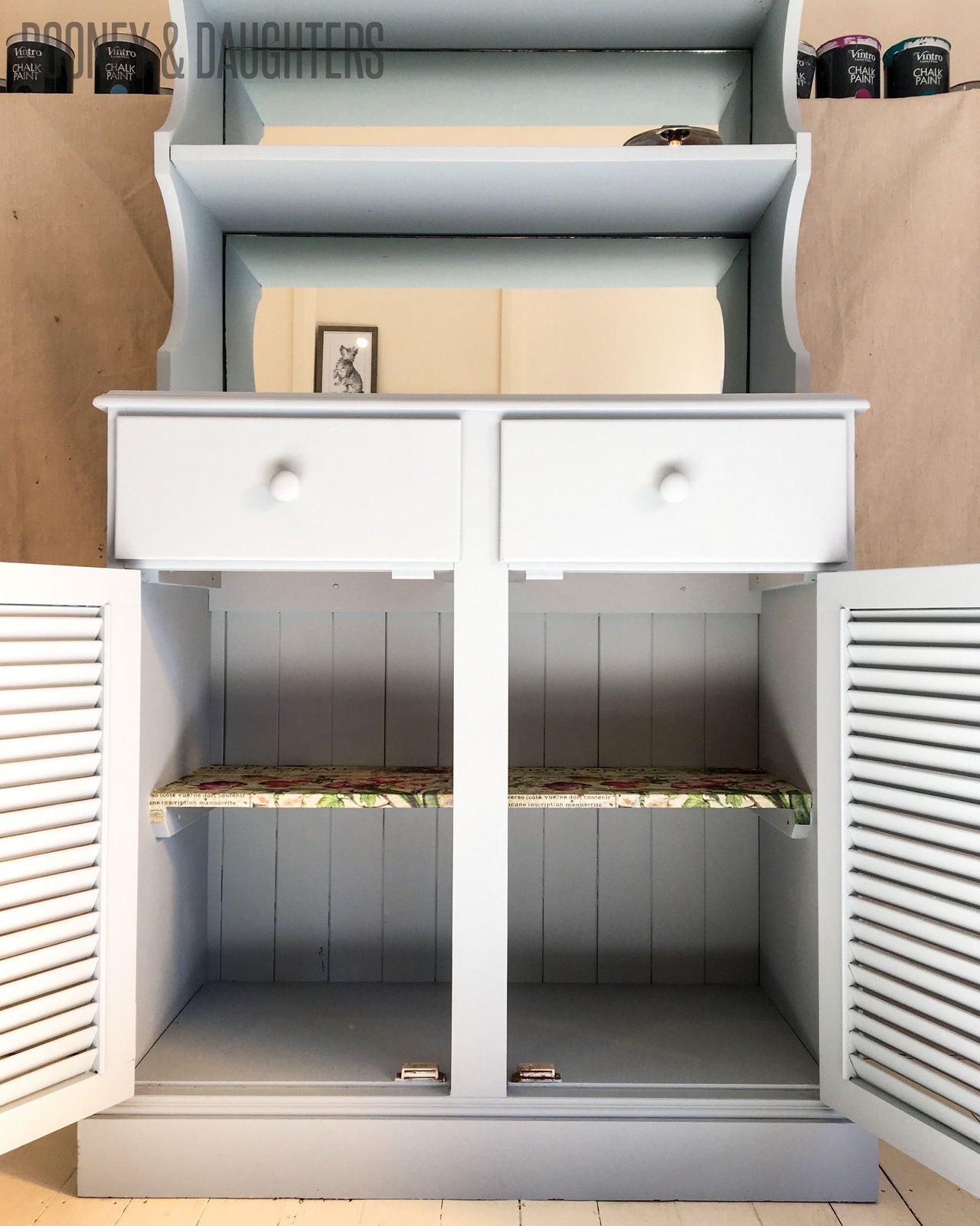 Aurora Hutch Dresser No Seal Chalk Paint Dooney & Daughters