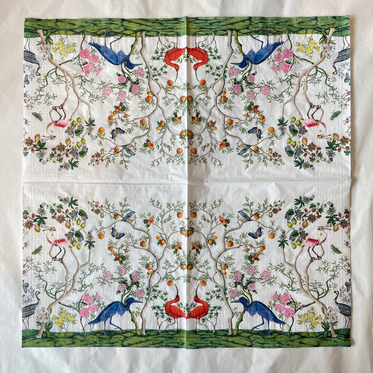 Napkin - Bird Chinoiserie