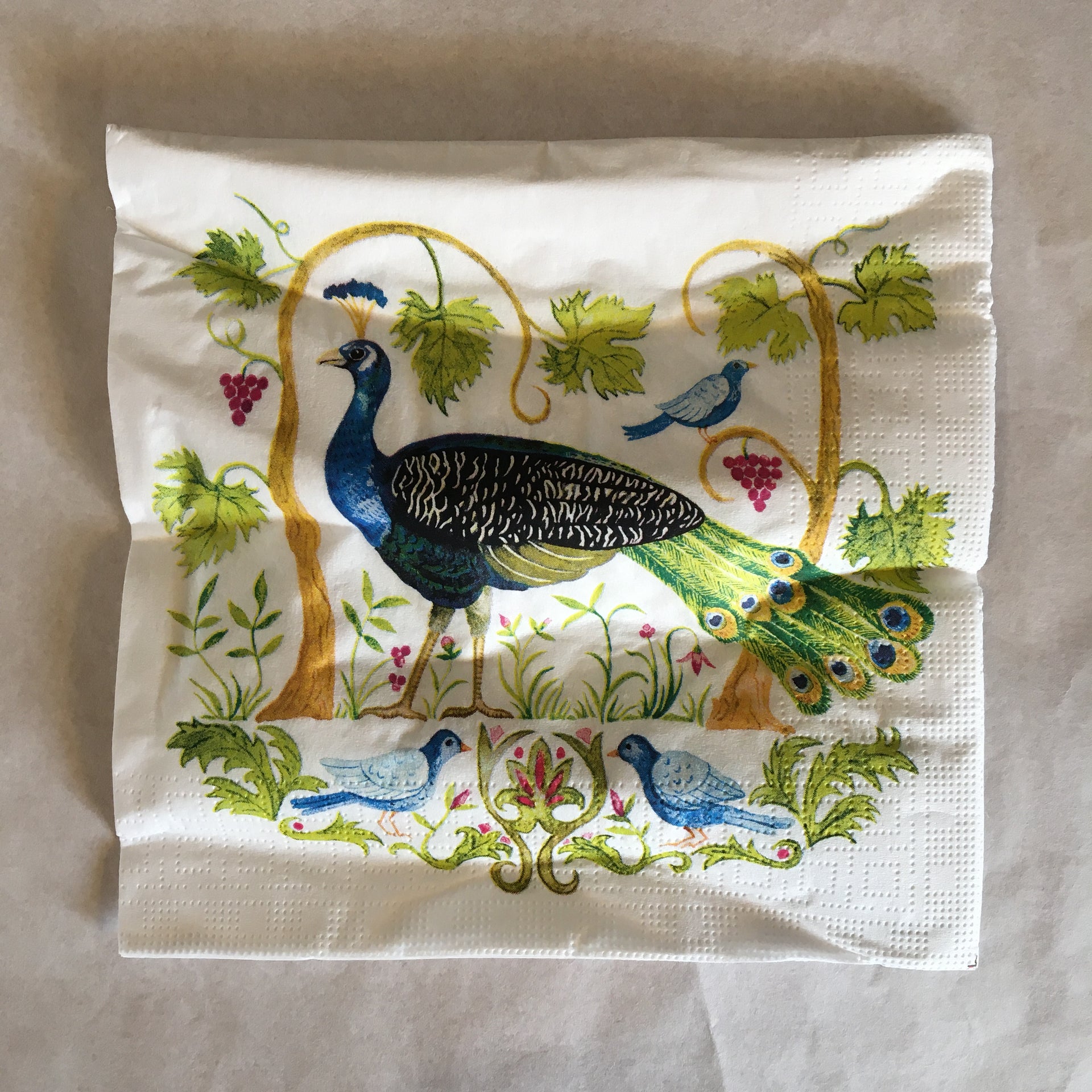 Napkin - Bodrum Peacock