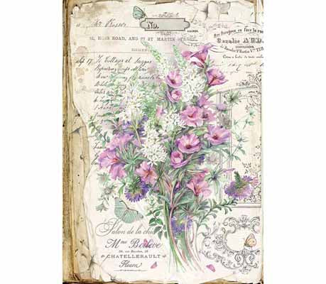 A3 Rice Paper - Bouquet