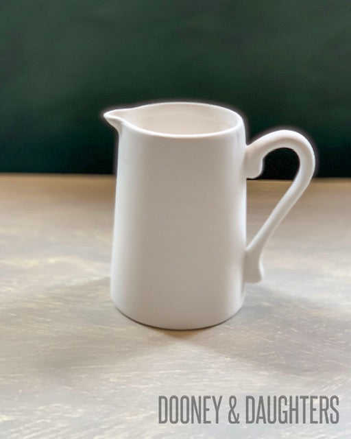 Undecorated Ceramic Jug