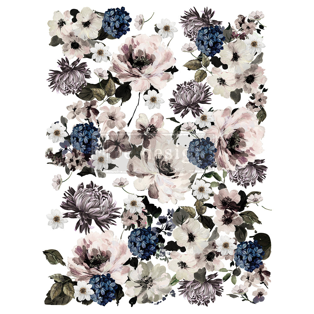ReDesign Transfer -  Dark Floral