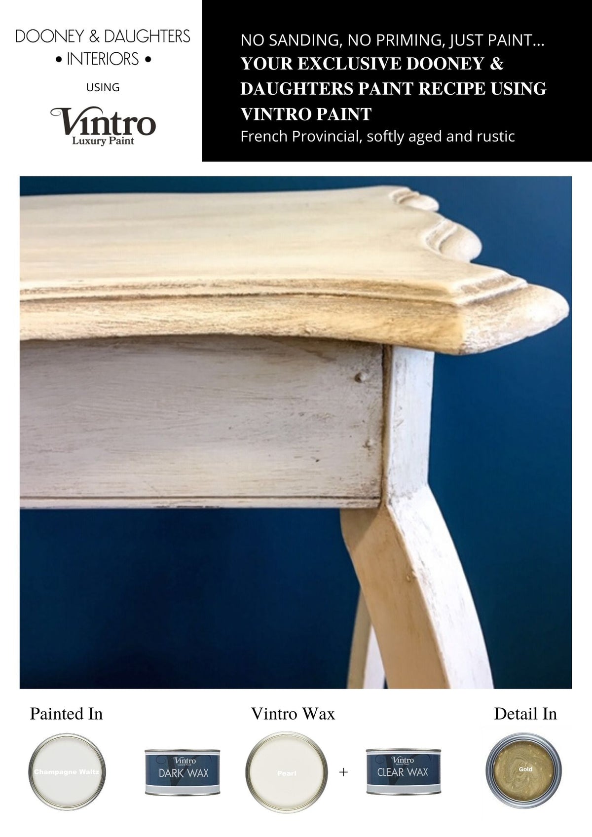 French Provincial Paint Recipe