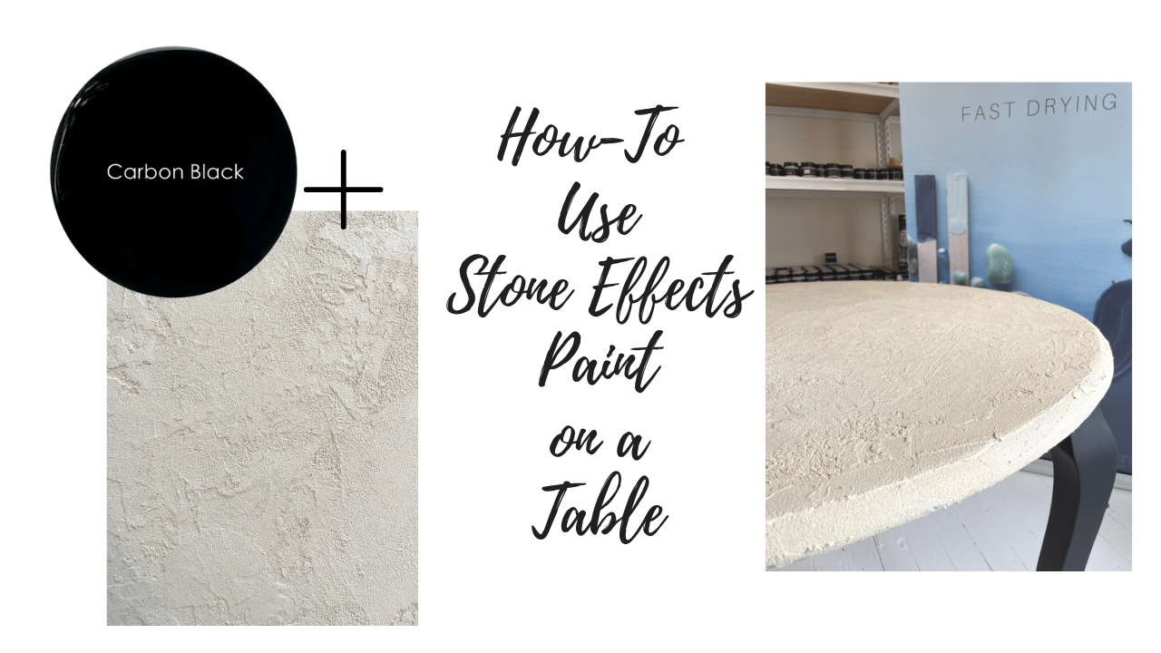 How-To Use Stone Effects on a Table Top