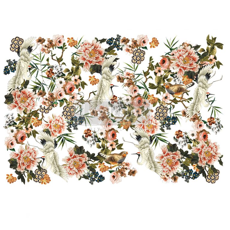 Elegance & Flowers Transfer