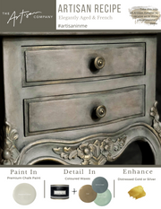 Elegantly Aged and French Chalk Paint Recipe