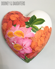 Tropical Floral Heart