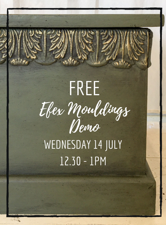 FREE: Efex Mouldings Demo - Wednesday 14 July