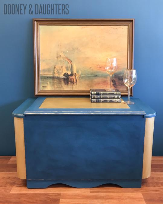 Art deco sales blanket box
