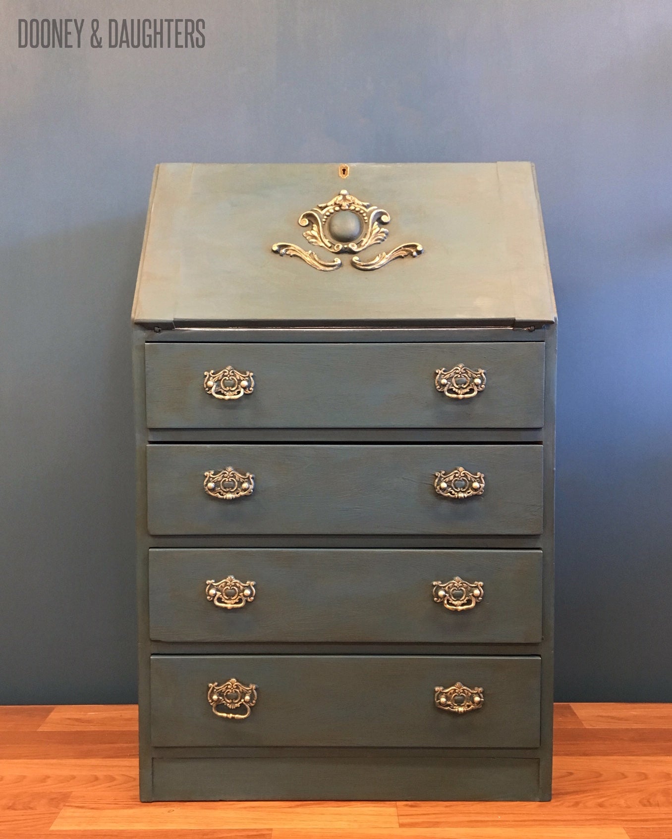 French Navy Writing Desk