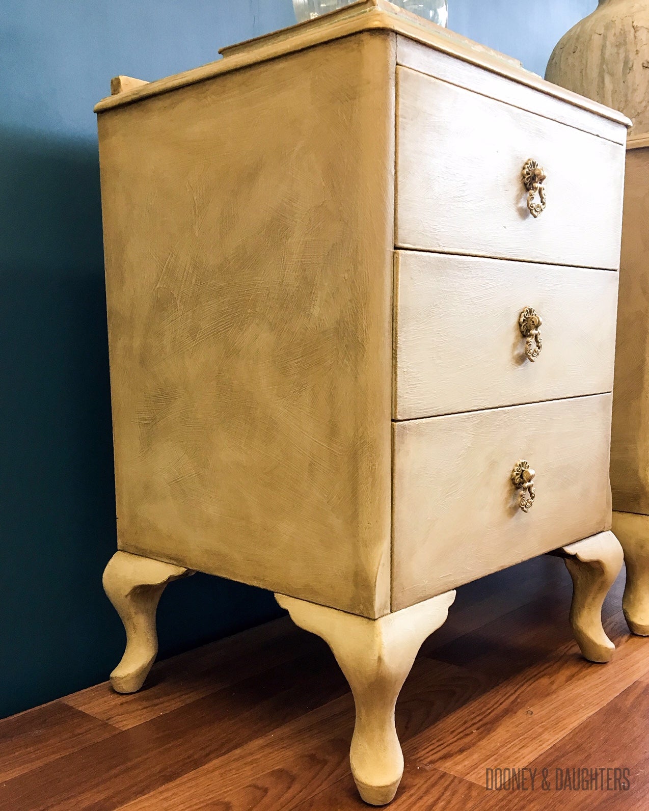 French Rustic Bedside Tables