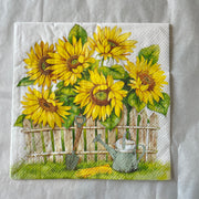Napkin - Garden of Sunflowers