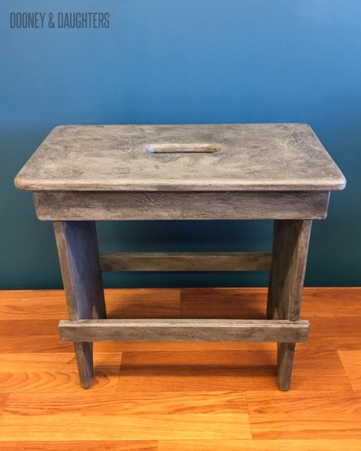 Industrial Grey Stools - Medium