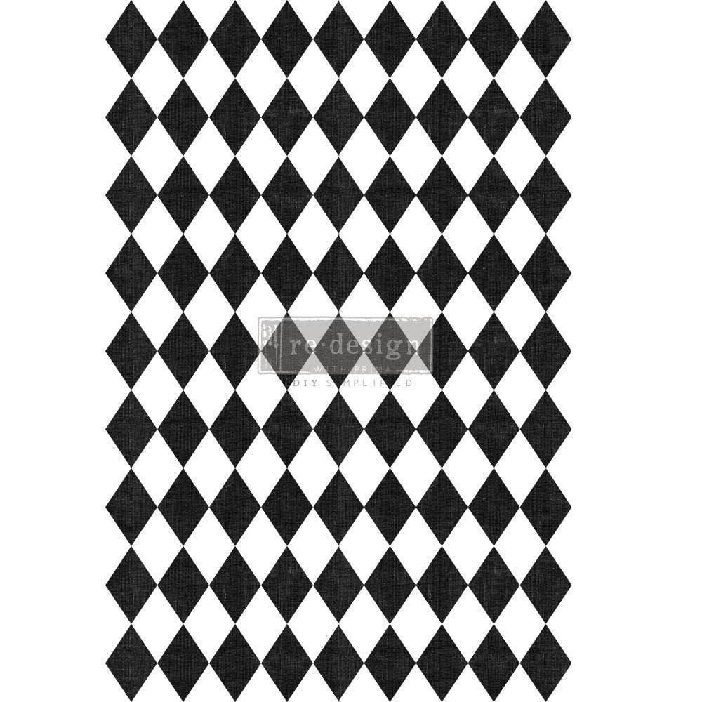 ReDesign Transfer - Harlequin Black