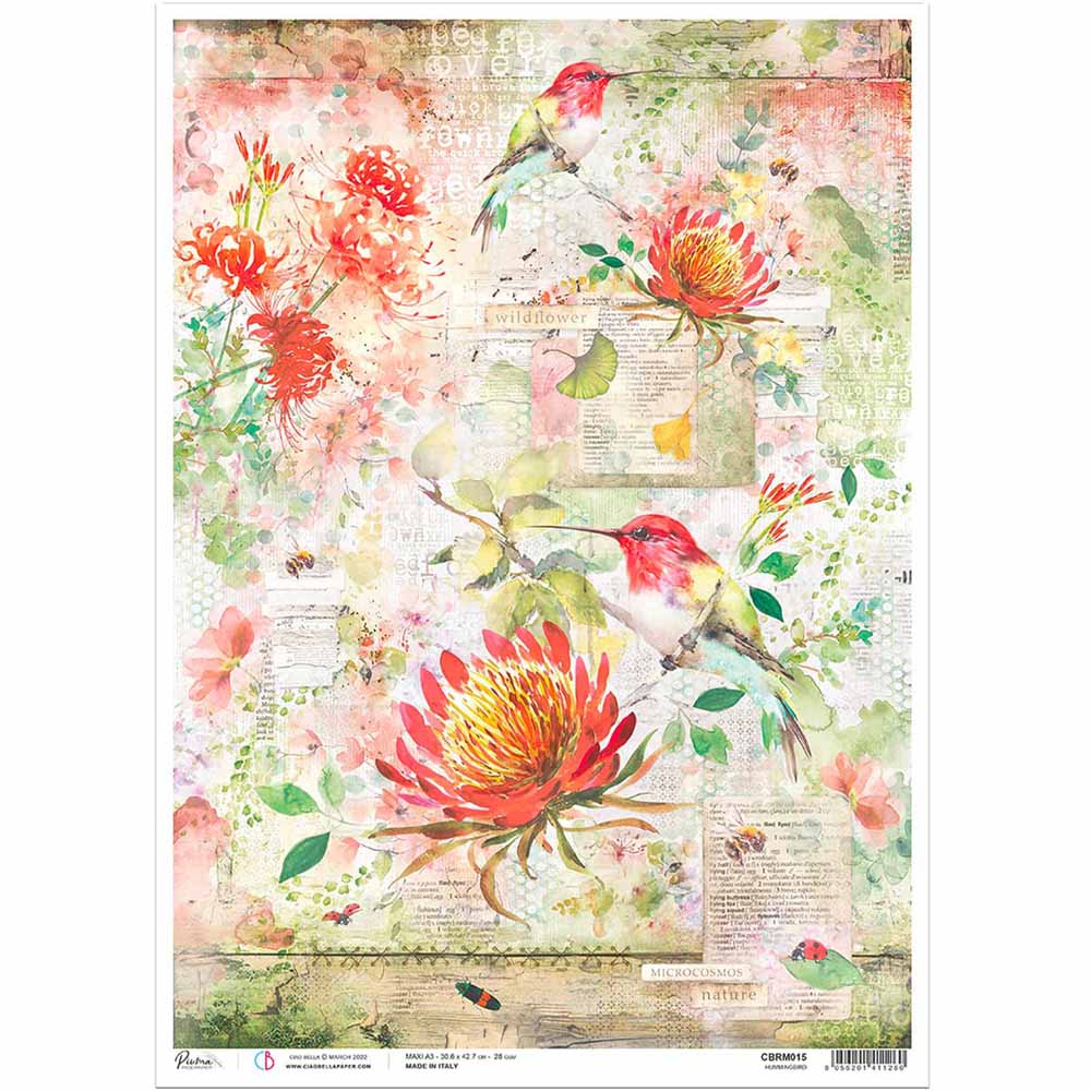 Hummingbird A3 Rice Paper