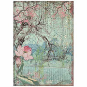 A4 Rice Paper - Japanese Oriental Tree