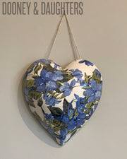 Large Heart - Flowering Clematis Blue
