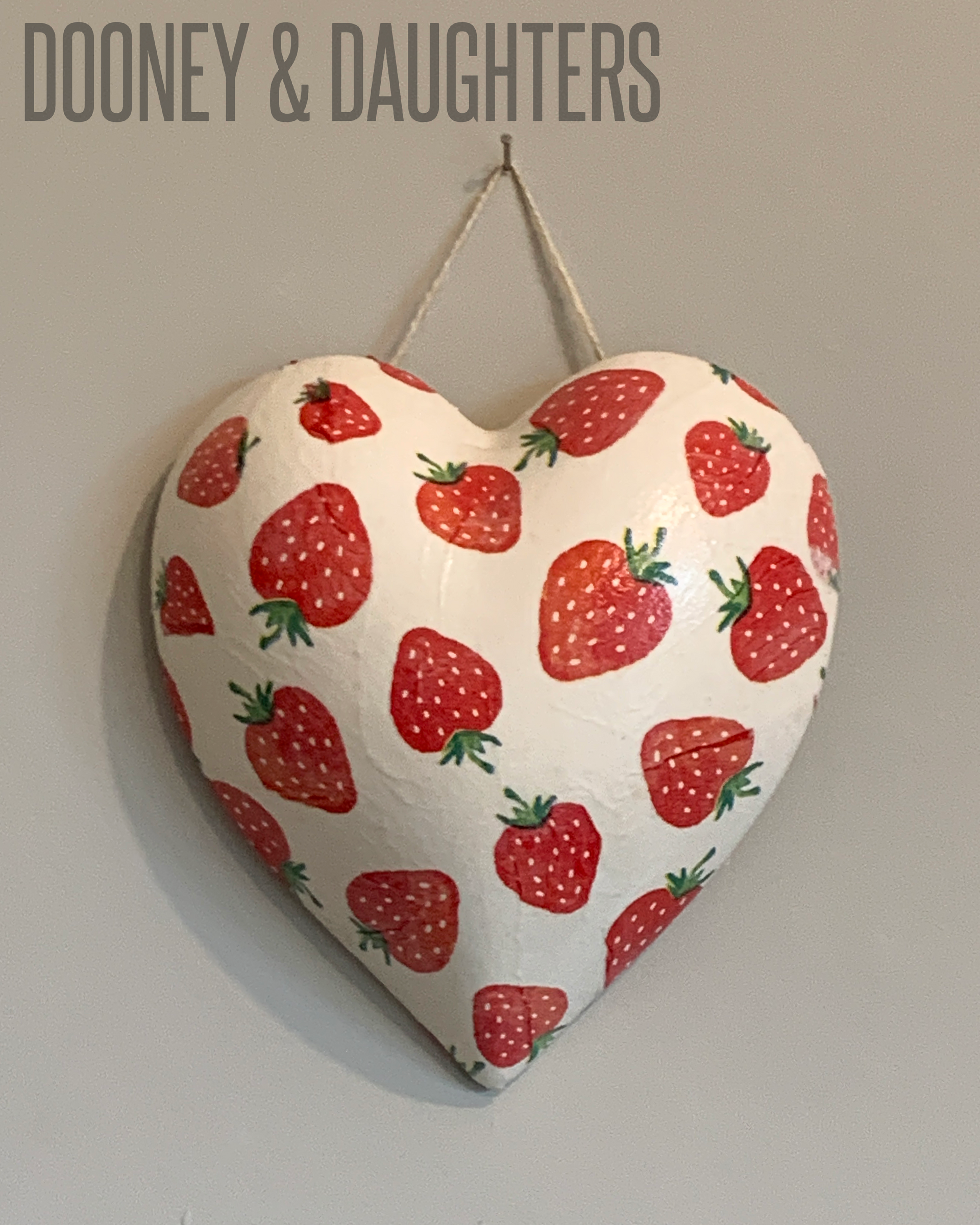 Large Heart - Strawberries