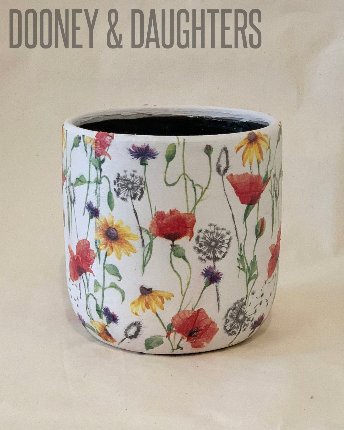 Large Pot - Meadow Flowers