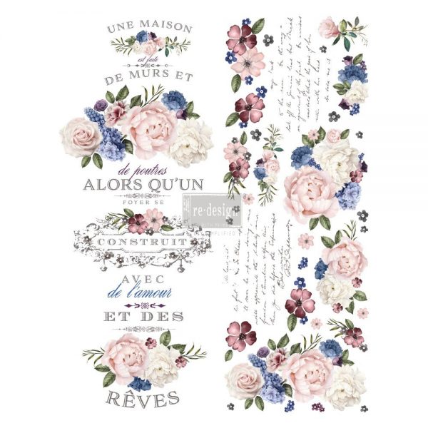 Lavender Bush Transfer