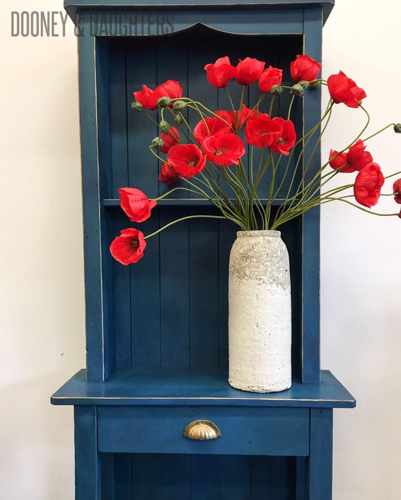 Layers of Blue Hutch
