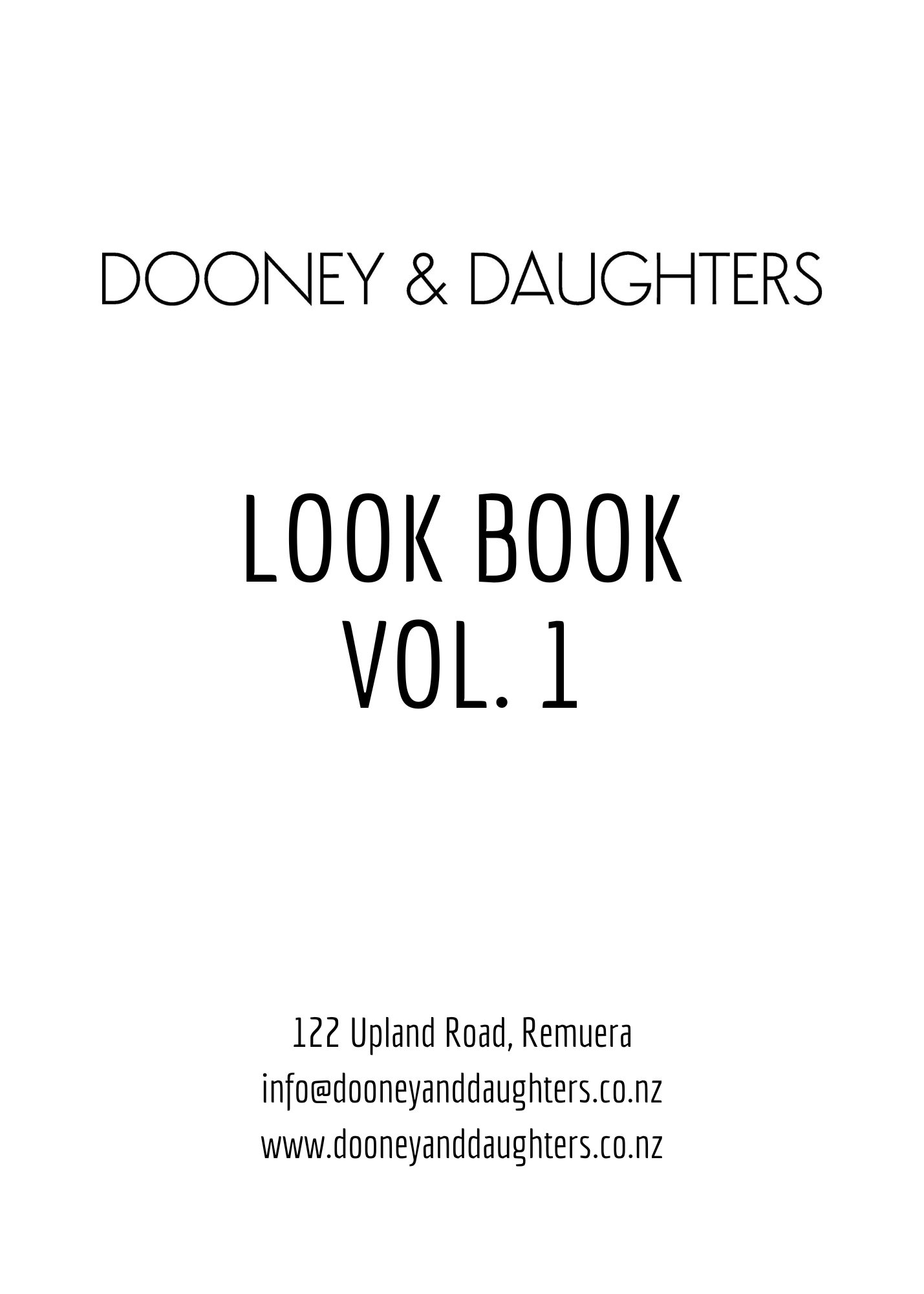 Look Book Vol. 1