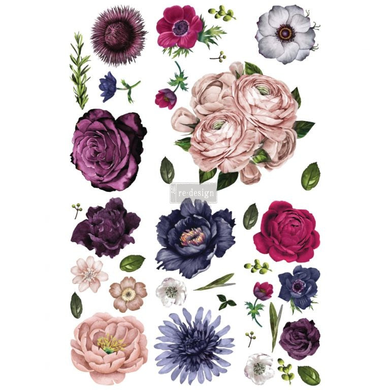 Lush Floral II Transfer
