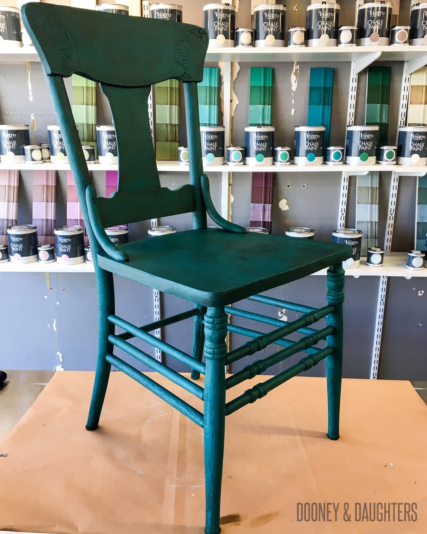 Masterclass Teal Chair